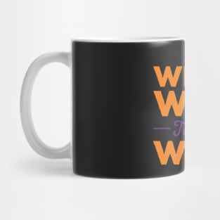 Witch Way to the Wine Halloween Mug